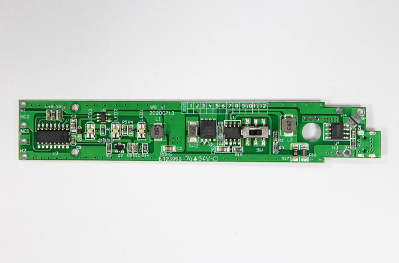 Charging curling iron control board