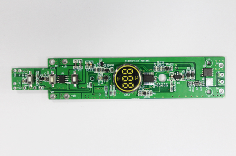 Charging straightener control board